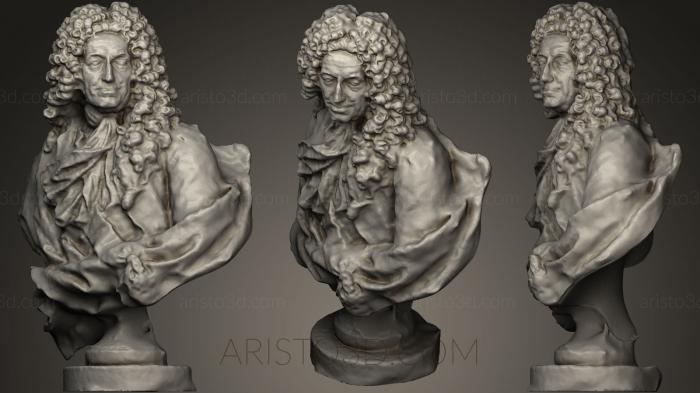 Busts and bas-reliefs of famous people (BUSTC_0201) 3D model for CNC machine
